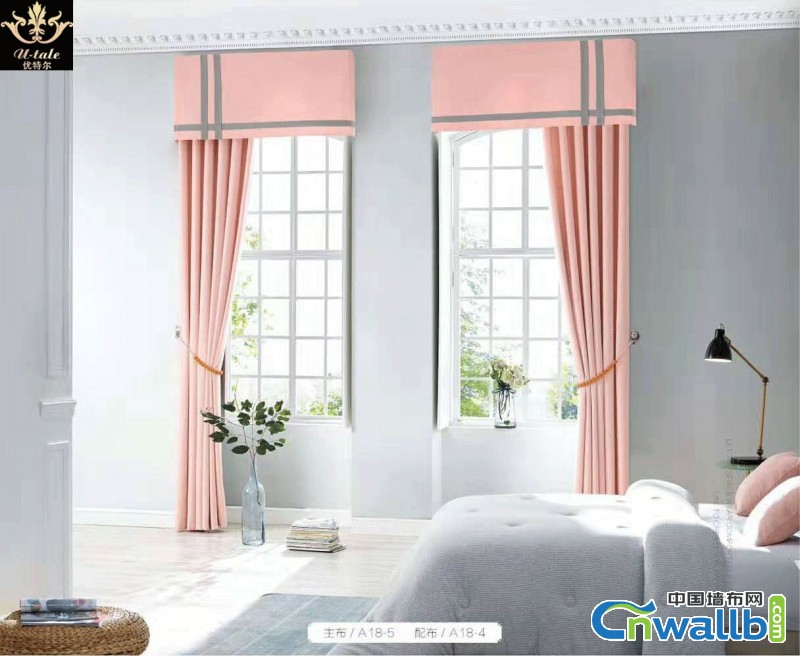 优特尔窗帘棉麻系列产品效果图