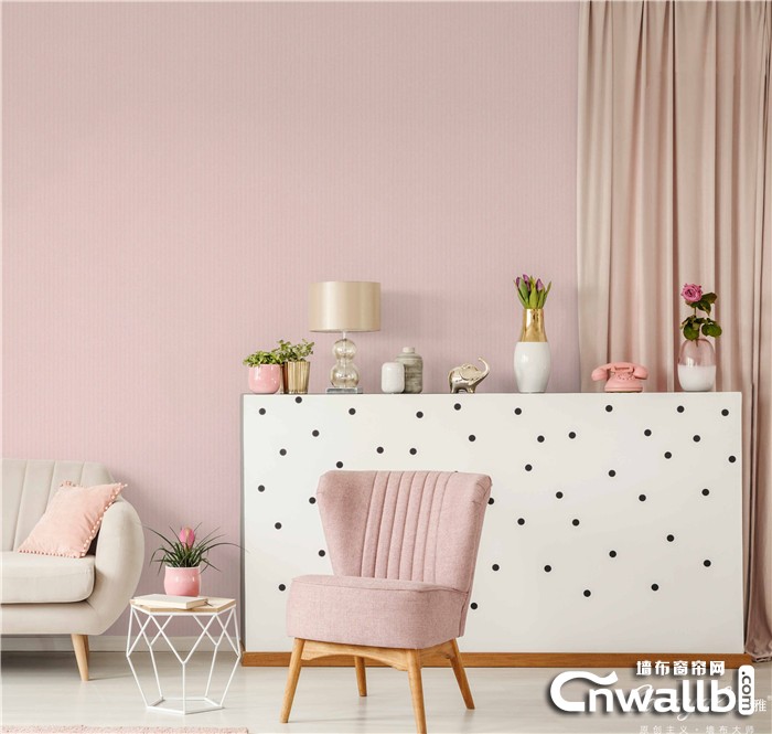 可罗雅素色墙布之美，让你的家越来越国际范儿！