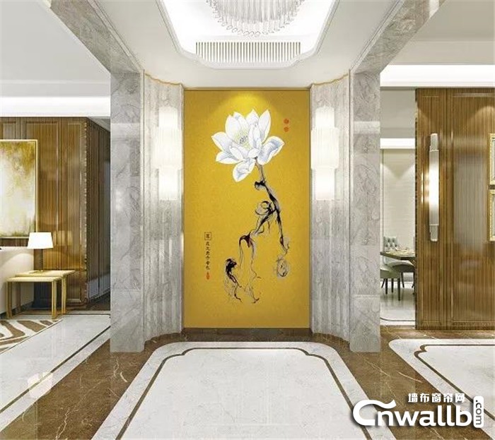 新中式+高级灰，丽绣墙布为你营造真正的高级感！