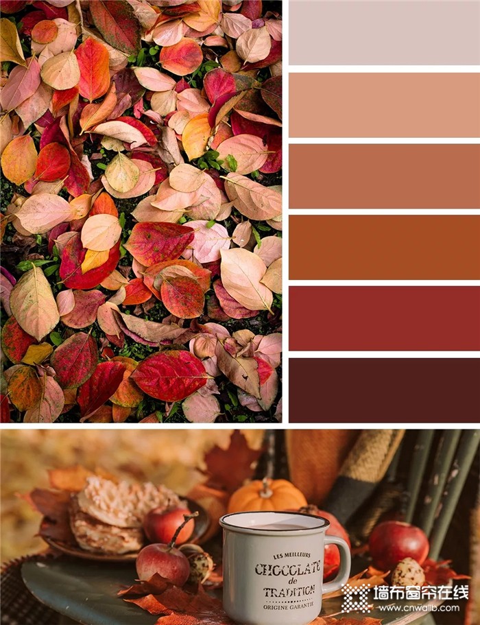 跟着宏绣学秋季家居配色，把秋天的温柔表现的淋漓尽致