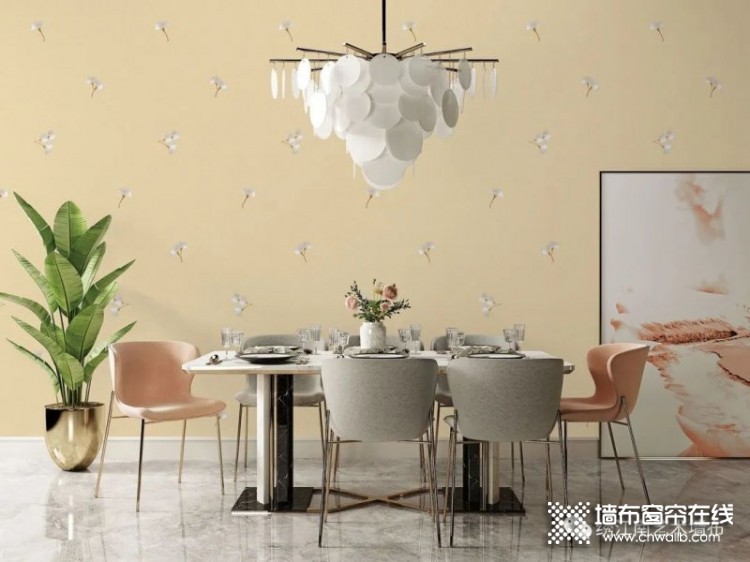 绣江南墙面浅色系图片，现代风格装修效果图