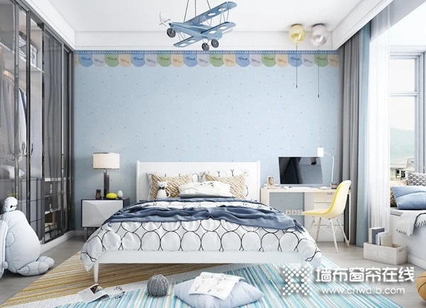 米兰壁纸·墙布·窗帘：儿童房不是你住 别再捯饬成你以为的样子了！