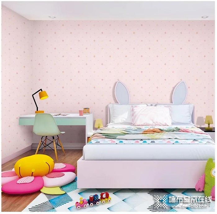 儿童房装修，就选环保美观的格林馨语墙布