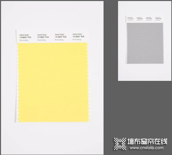 布言布语2021年度代表色“明亮黄”和“极致灰”