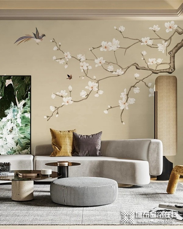 雅绣之家墙布窗帘2021春季新品:绘生活系列《印绘》