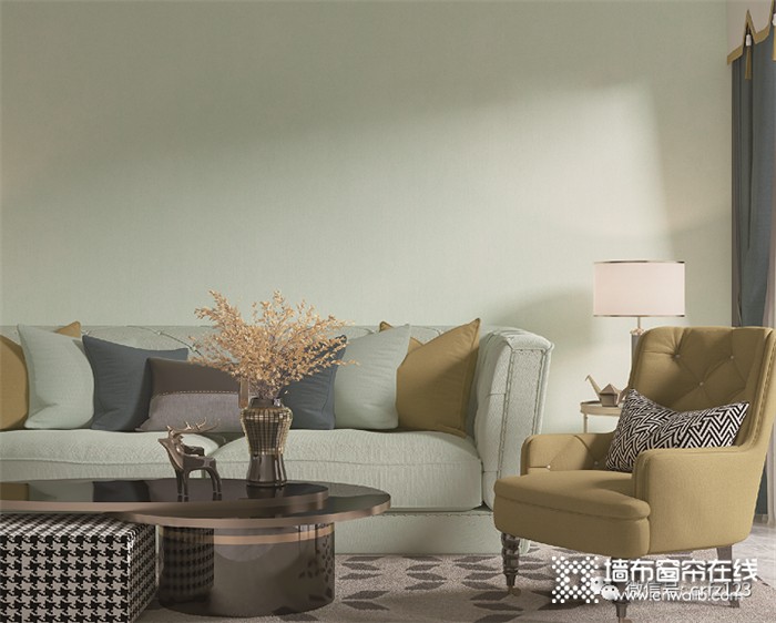 玉麒麟｜用墙布做好室内的色彩划分，轻松打造度假式家居空间