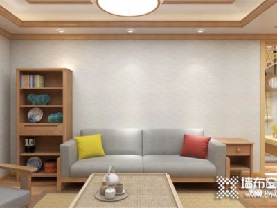 自然、极简、原木 | 欧仕莱墙布原木风设计，创造出一个舒适的客餐厅空间