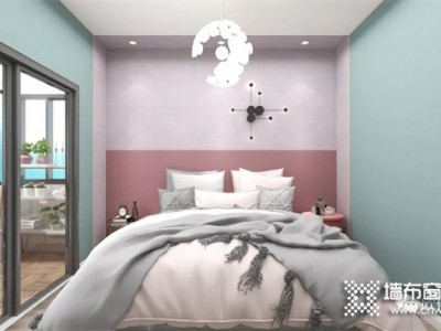 欧仕莱墙布现代风格主卧——色彩搭配 | 营造舒适的睡眠环境